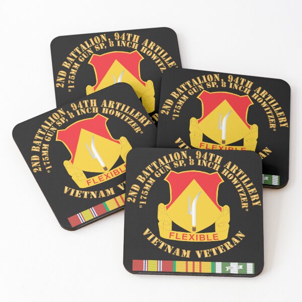 Item preview, Army - 2nd Battalion, 94th Artillery - DUI w Vn Svc Ribbons X 300 designed and sold by Military Insignia Products.