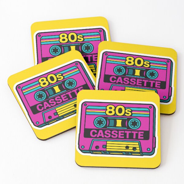 Item preview, 80s Cassette – Retro Neon Mixtape Design for Vintage Music Lovers designed and sold by KrintoryTees.
