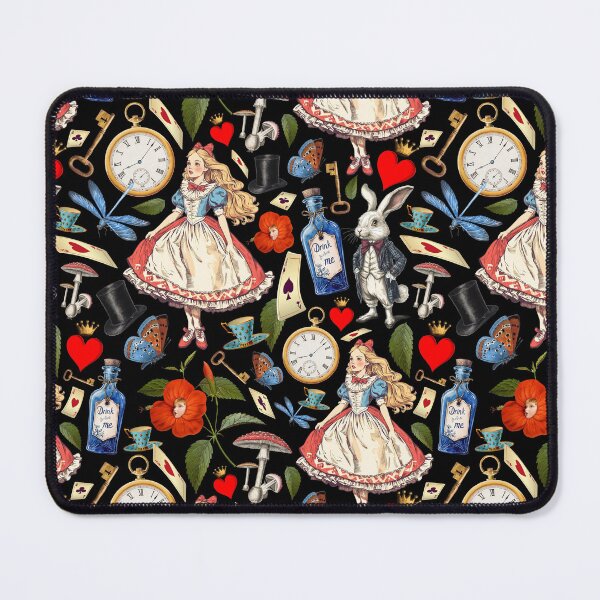Item preview, Alice's Whimsical Wonderland – Vintage Fairytale Pattern designed and sold by ECBrothers.