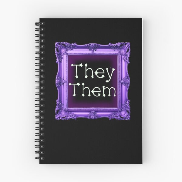Item preview, They Them Purple Frame designed and sold by GothicBohemian.