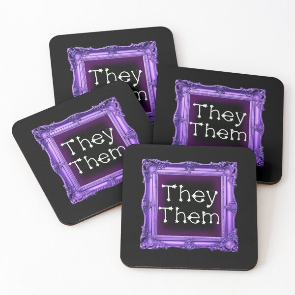 Item preview, They Them Purple Frame designed and sold by GothicBohemian.