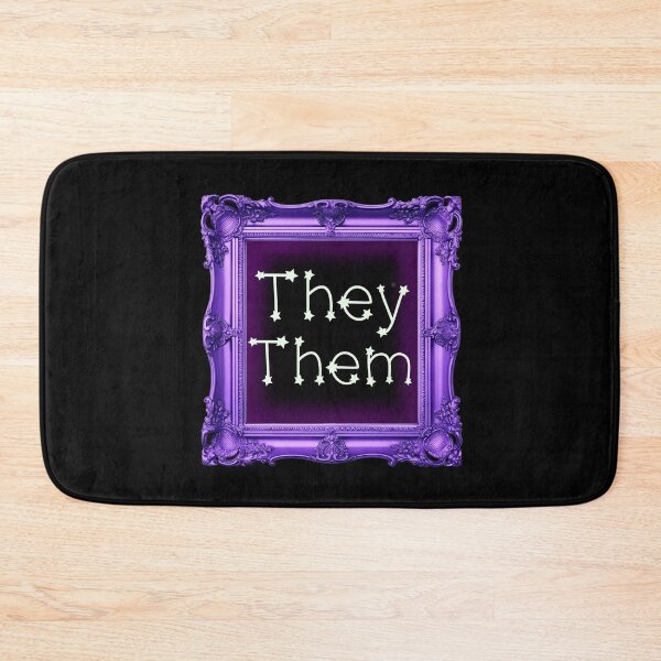 Item preview, They Them Purple Frame designed and sold by GothicBohemian.