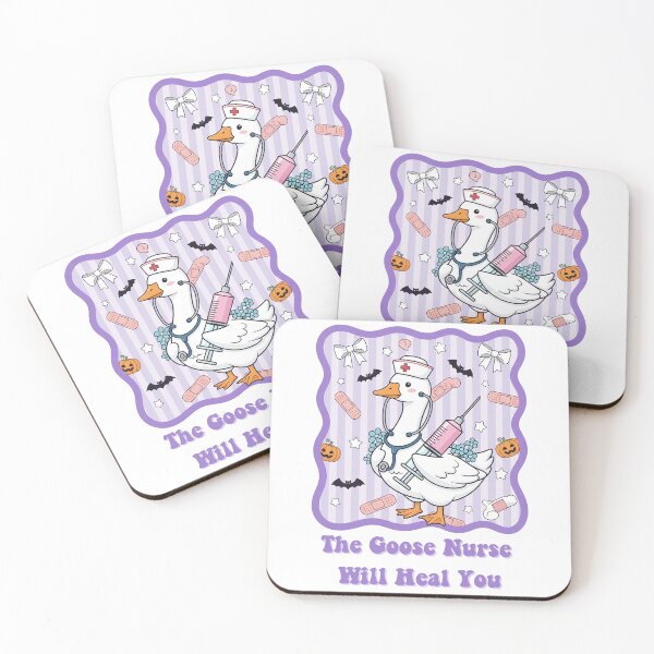 Item preview, The Goose Nurse Will Heal You – Cute Funny Halloween Design designed and sold by deslydesign.