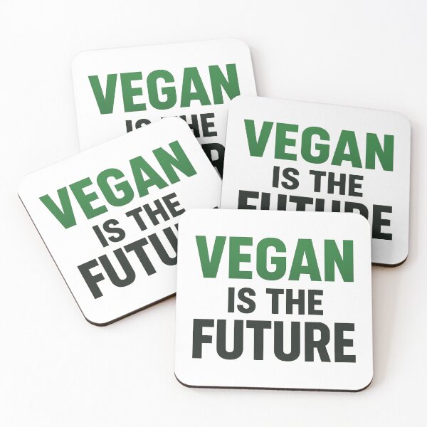 Item preview, Vegan Is The Future – Bold Eco Friendly Typography Design designed and sold by DavidMay.
