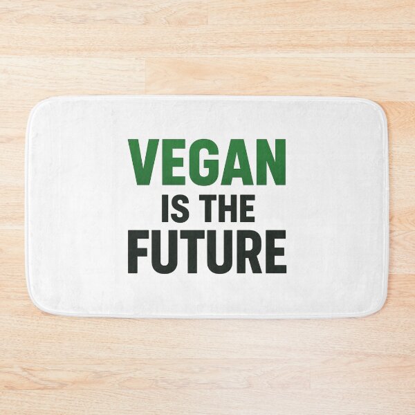 Item preview, Vegan Is The Future – Bold Eco Friendly Typography Design designed and sold by DavidMay.