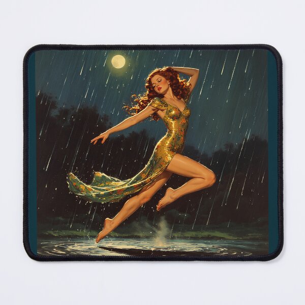 Item preview, Girl running in the rain. designed and sold by Natalia-Vlad.