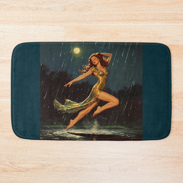 Item preview, Girl running in the rain. designed and sold by Natalia-Vlad.