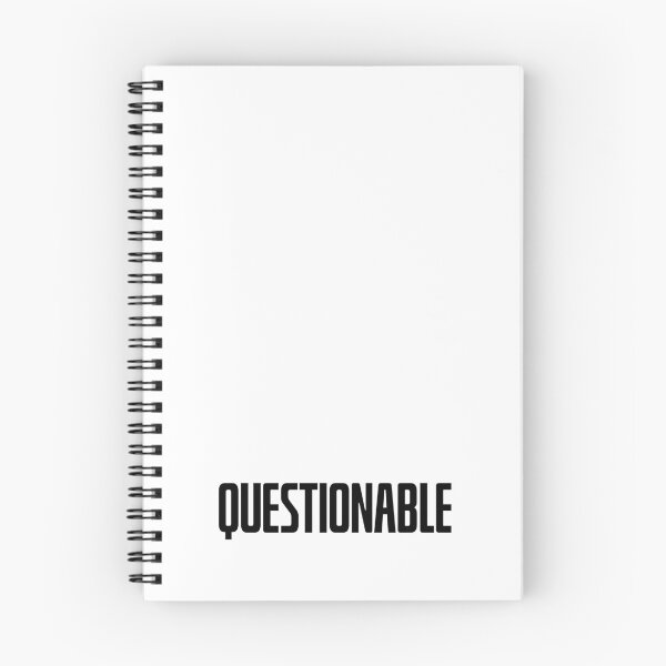 Item preview, QUESTIONABLE designed and sold by okayishthestore.
