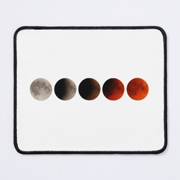 Item preview, "Blood Moon Eclipse Stages" designed and sold by Artaprintly.