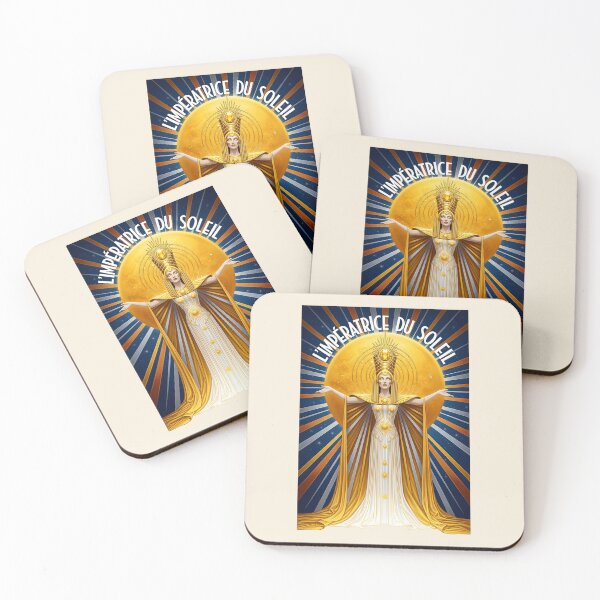 Item preview, After Erté - L'IMPÉRATRICE DU SOLEIL (The Empress of the Sun) designed and sold by elektronen.