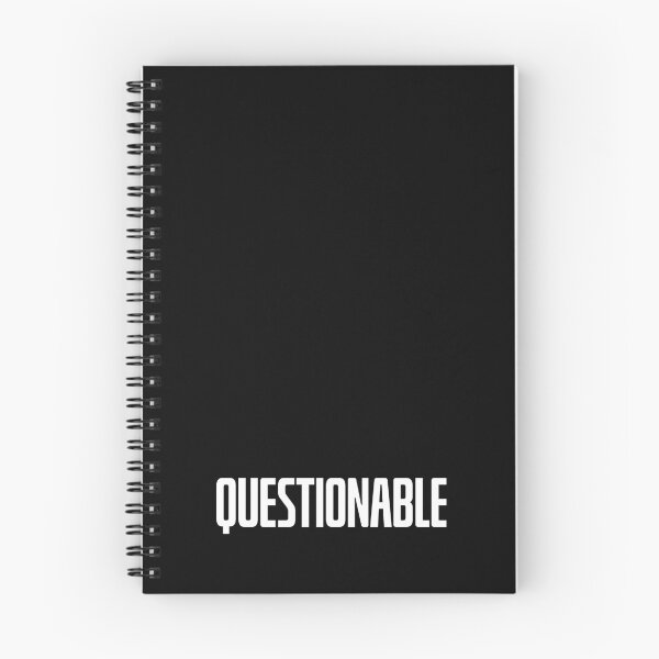 Item preview, QUESTIONABLE designed and sold by okayishthestore.
