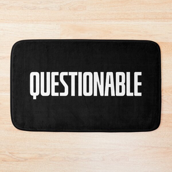 Item preview, QUESTIONABLE designed and sold by okayishthestore.