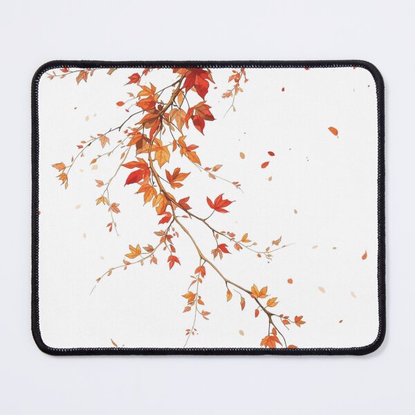Item preview, Cozy Autumn Bench Under Falling Leaves designed and sold by NiDoya.