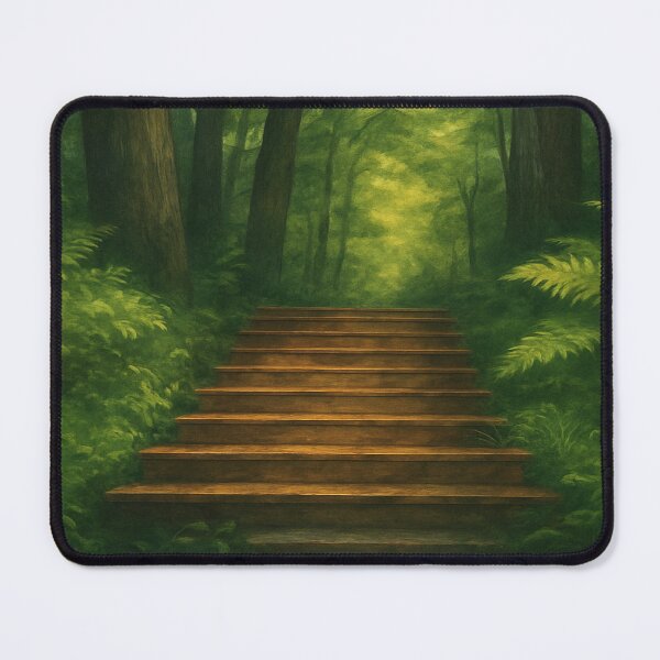Item preview, Forest Stairs in Summer Light designed and sold by Stillmark Photography and Design.