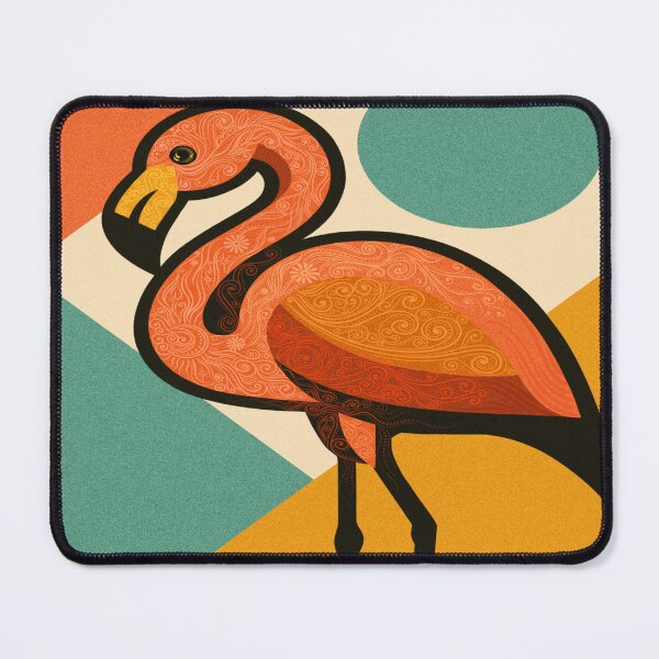 Item preview, Abstract Tribal Flamingo designed and sold by GeoSimon-Designs.