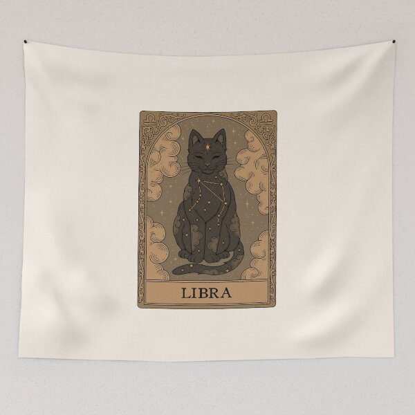 Item preview, Cats Constellations - Libra designed and sold by Thiago Corrêa.