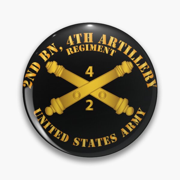 Item preview, Army - 2nd Bn 4th Field Artillery Regt - w Arty Branch designed and sold by Military Insignia Products.