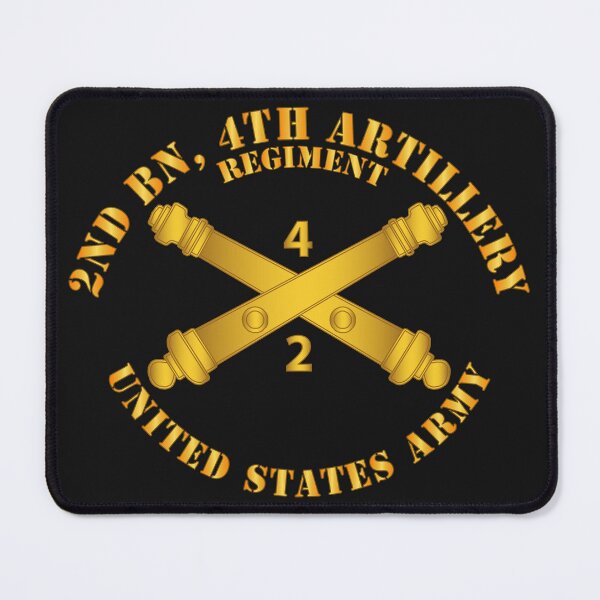 Item preview, Army - 2nd Bn 4th Field Artillery Regt - w Arty Branch designed and sold by Military Insignia Products.