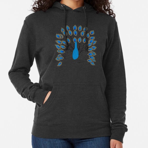 Peacock Lightweight Hoodie