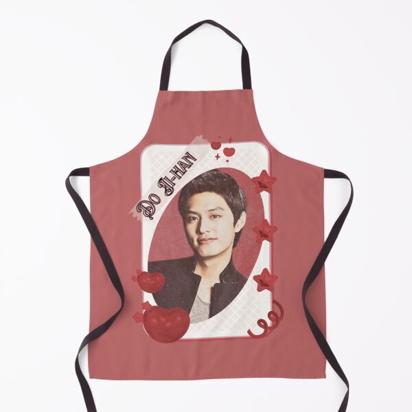 Item preview, Do Ji-han (도지한) Korean Actor Card Red Aesthetic Collage Design designed and sold by AJUNICE STUDIO.
