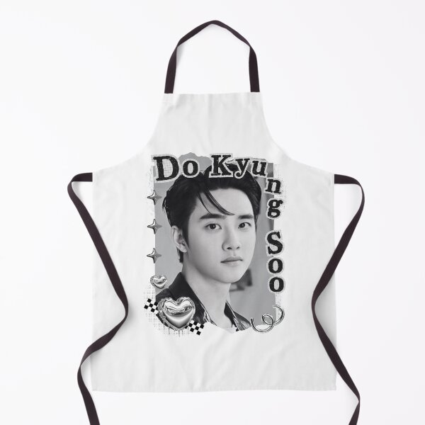 Item preview, Do Kyung-soo (D.O.) Korean Actor Black and White Collage Digital Art Portrait designed and sold by AJUNICE STUDIO.