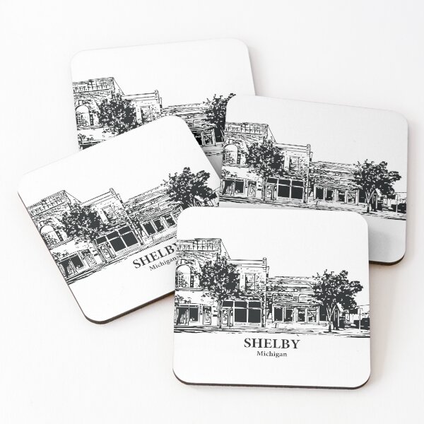 Item preview, Shelby - Michigan designed and sold by Lakeric Cityscapes.