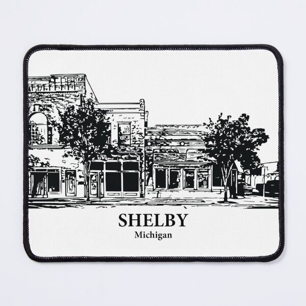 Item preview, Shelby - Michigan designed and sold by Lakeric Cityscapes.