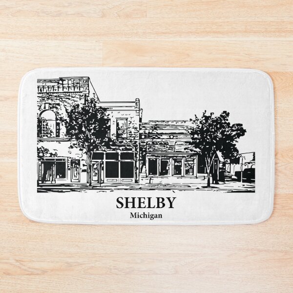 Item preview, Shelby - Michigan designed and sold by Lakeric Cityscapes.