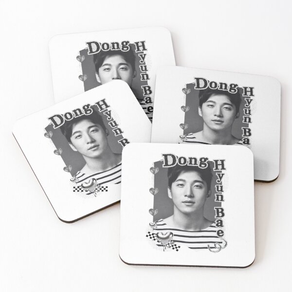 Item preview, Dong Hyun-bae Korean Actor Black and White Collage Digital Art Portrait designed and sold by AJUNICE STUDIO.