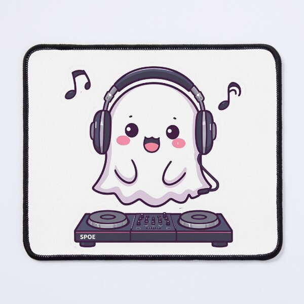 Item preview, DJ Ghost Kawaii – Fantasmita Musical designed and sold by Lixxie29.
