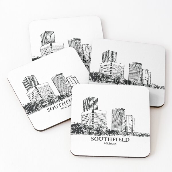 Item preview, Southfield - Michigan designed and sold by Lakeric Cityscapes.