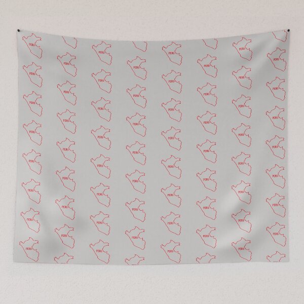 Item preview, Peru Minimalist Map - Andean Adventure Awaits designed and sold by Soft Strength Studio.