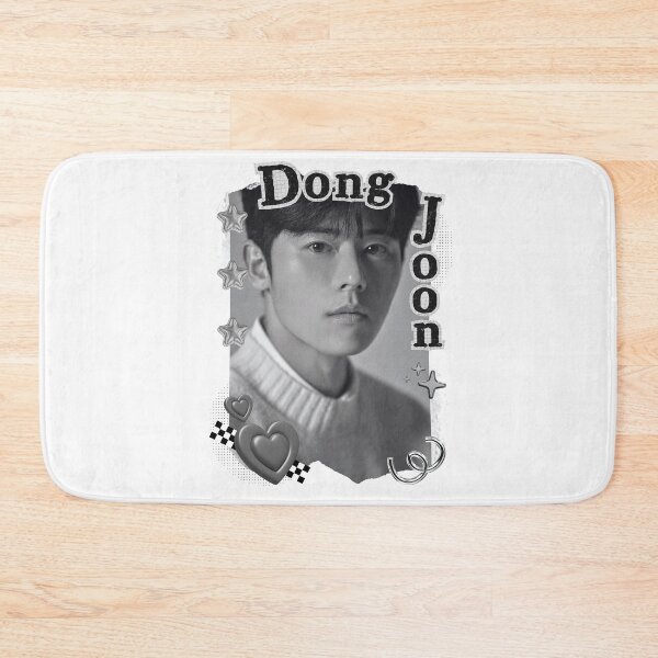 Item preview, Dong Joon Korean Actor Black and White Collage Digital Art Portrait designed and sold by AJUNICE STUDIO.