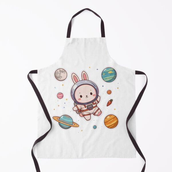Item preview, Kawaii Astronaut Bunny – Adventures in Space designed and sold by Lixxie29.