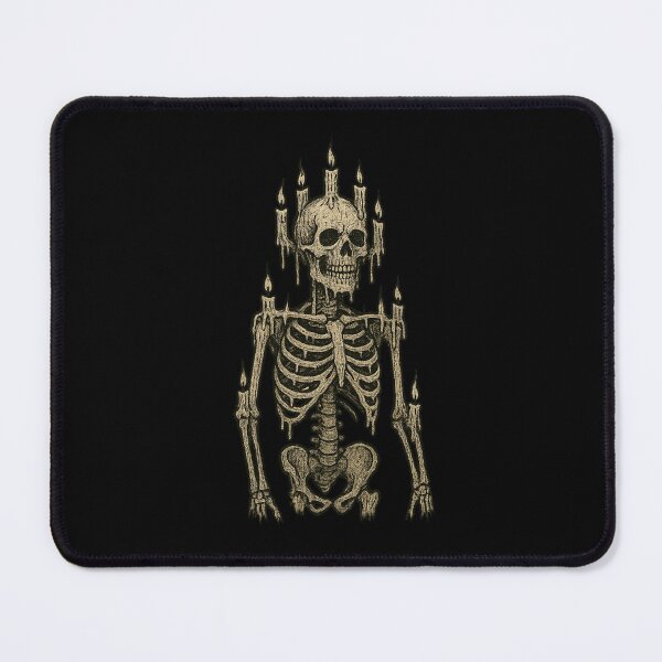 Item preview, Candle Revenant – Skeleton Shrine Gothic Halloween Art designed and sold by DreamMachine69.