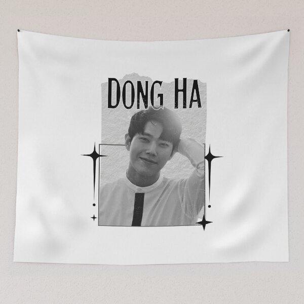 Item preview, Dong Ha Korean Actor Scrapbook Collage Cozy Y2K Vintage Design designed and sold by HELL0WBELLO.