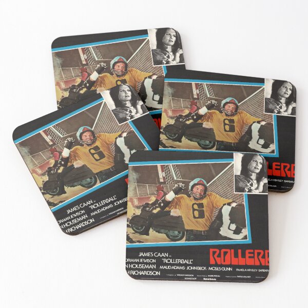 Item preview, Rollerball 1975 restored Italian Lobby card poster designed and sold by smurfted.
