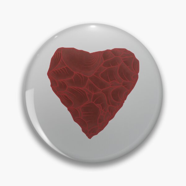 Item preview, Stone Age Heart [Radiolarite] designed and sold by jorellaf.