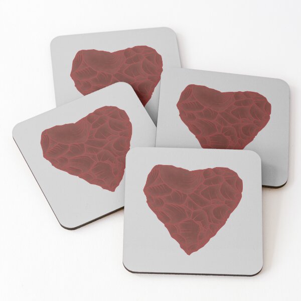 Item preview, Stone Age Heart [Radiolarite] designed and sold by jorellaf.