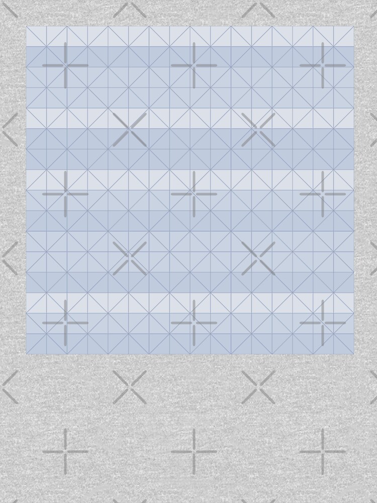 Geometric pattern light blue by PrintablesP