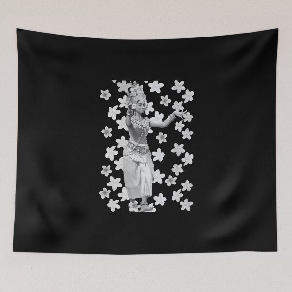 Item preview, Apsara with Jasmine Flowers designed and sold by Linklandiya.