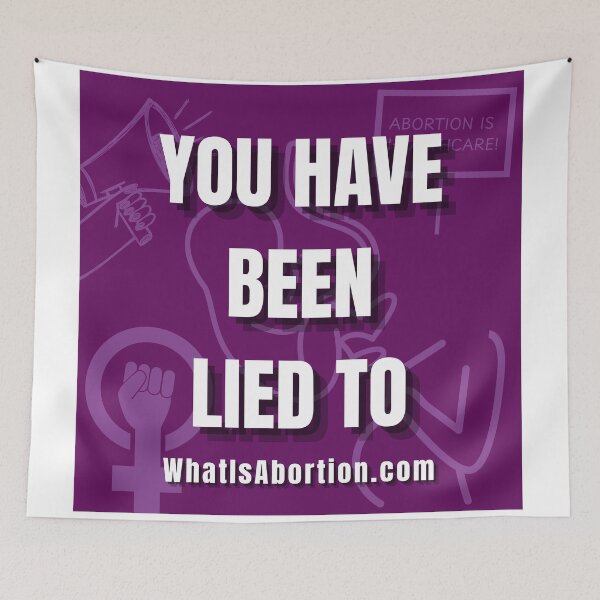 Item preview, YOU HAVE BEEN LIED TO designed and sold by VictoriaBarkley.