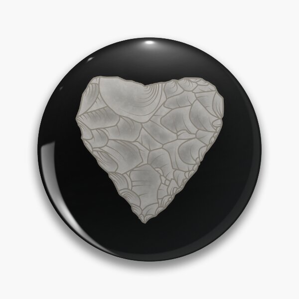 Item preview, Stone Age Heart [Chert] designed and sold by jorellaf.