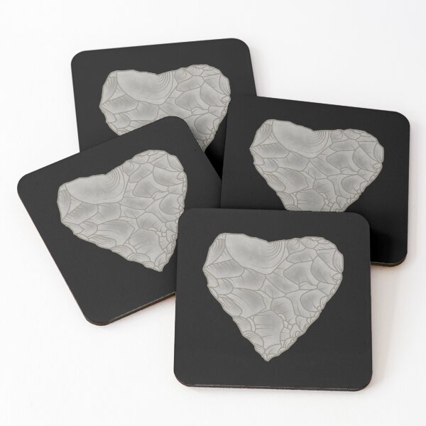 Item preview, Stone Age Heart [Chert] designed and sold by jorellaf.