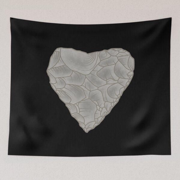 Item preview, Stone Age Heart [Chert] designed and sold by jorellaf.