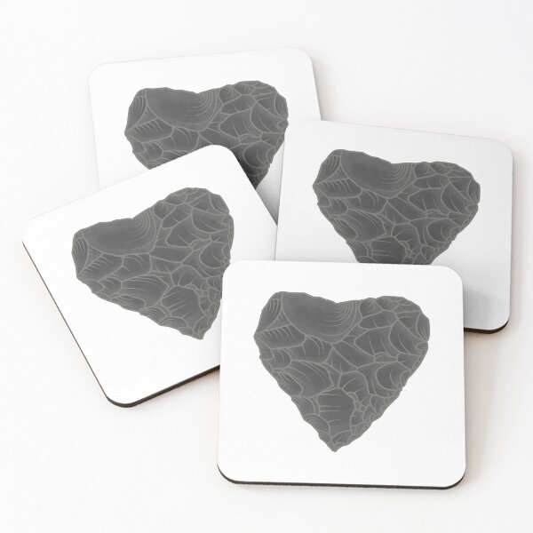 Item preview, Stone Age Heart [Flint] designed and sold by jorellaf.