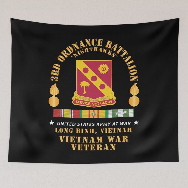 Item preview, Army - 3rd Ordnance Battalion (Ammo) - DUI - Long Binh, Vietnam Vet w VN SVC X 300 designed and sold by Military Insignia Products.