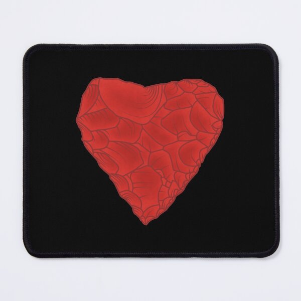 Item preview, Stone Age Heart [Plain Red] designed and sold by jorellaf.
