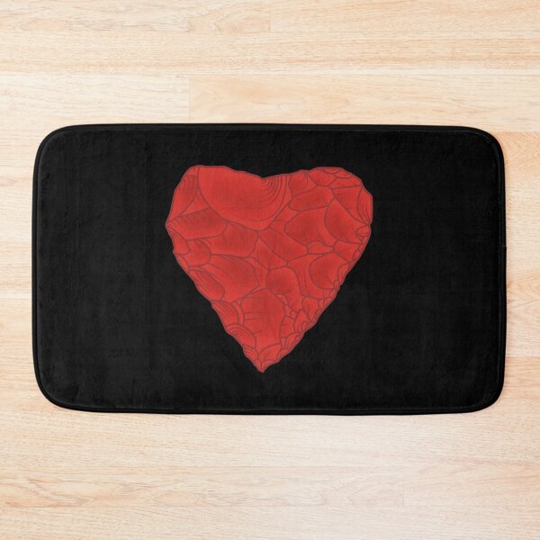 Item preview, Stone Age Heart [Plain Red] designed and sold by jorellaf.