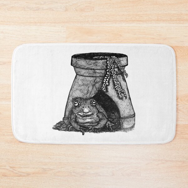 Item preview, The Toad Abides designed and sold by Felt Cute Handcrafts.